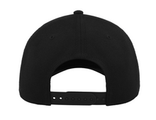 Golfer Cap Black Curved Snap back with Strap in back