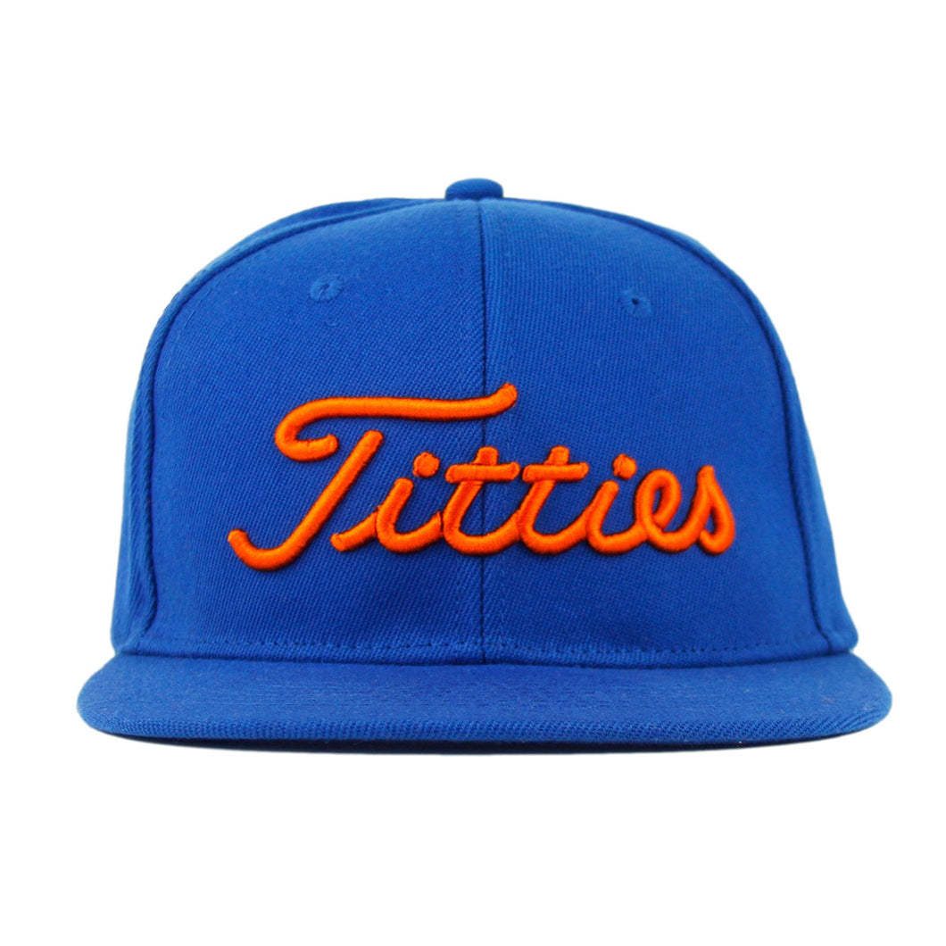 Blue Titties Snapback Hat (NY Knick Edition)